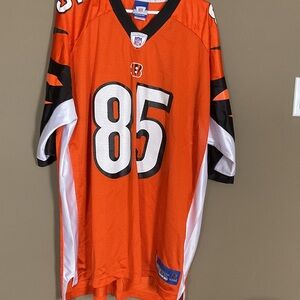 Vintage NFL ReebokChad Ocho Cinco Johnson players on field jersey